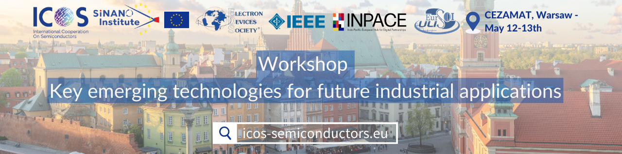 Workshop - Key emerging technologies for future industrial applications - May 12-13th 2025